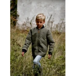 Duvet jakke - DUSTYOLIVE