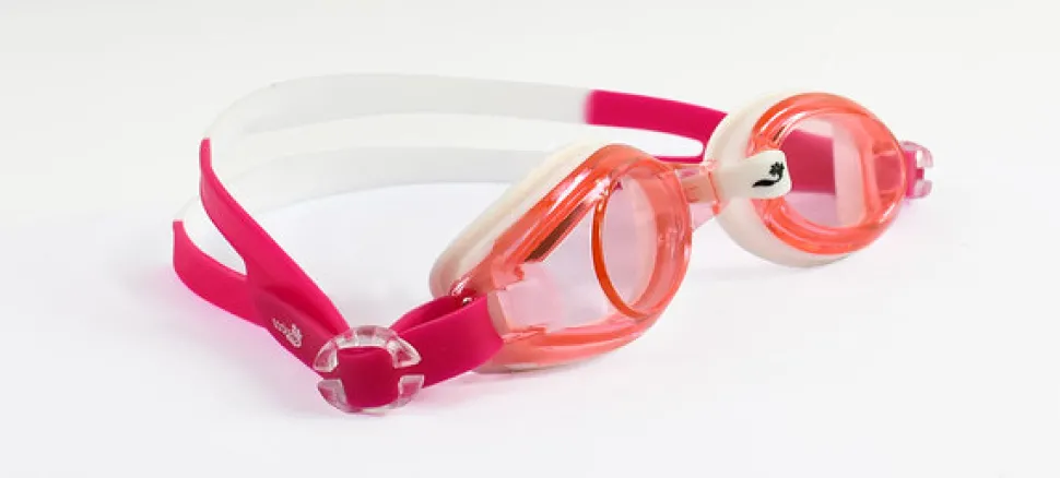 Dykkerbriller piranha rose junior 6-14 år