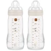Easy Active Baby Bottle 330ml 2pk Neutral