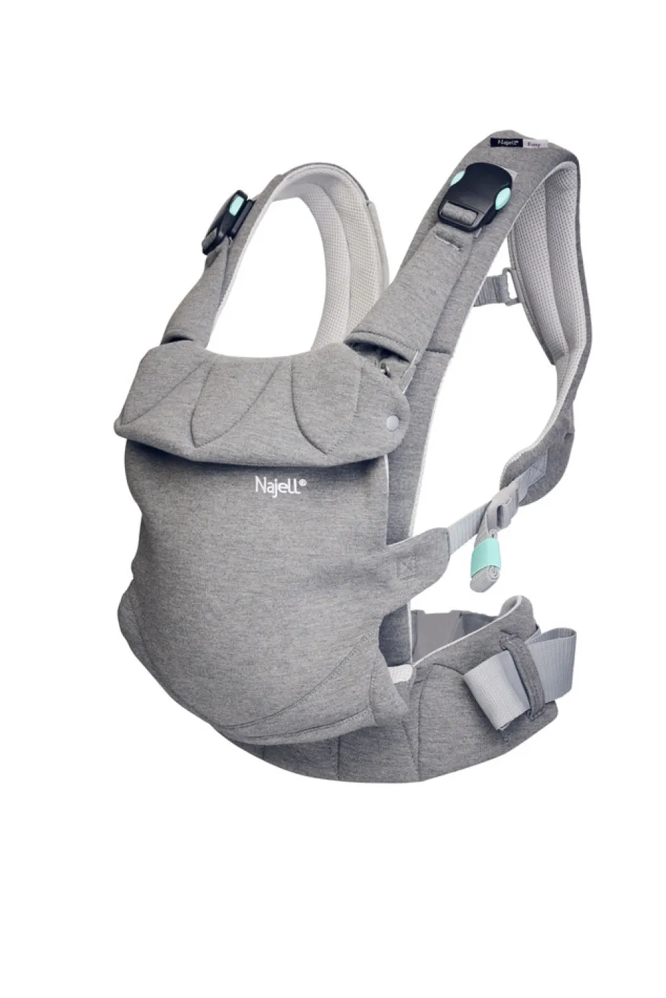 Easy Soft Bæresele - Mercury Grey (jersey)