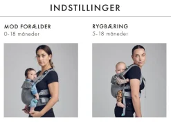 Easy Soft Bæresele - Mercury Grey (jersey)