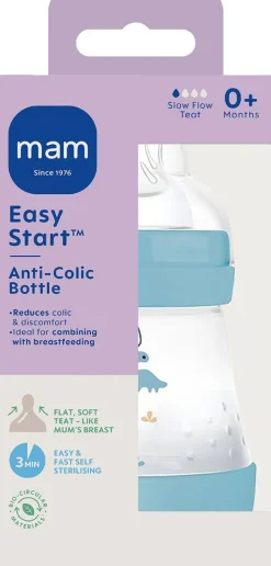 Easy Start Anti-Colic 160ml Blue - 1 stk