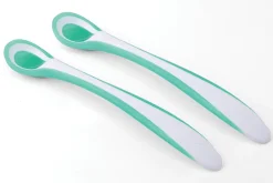 EasyEating grøn - 2 termosensitive skeer