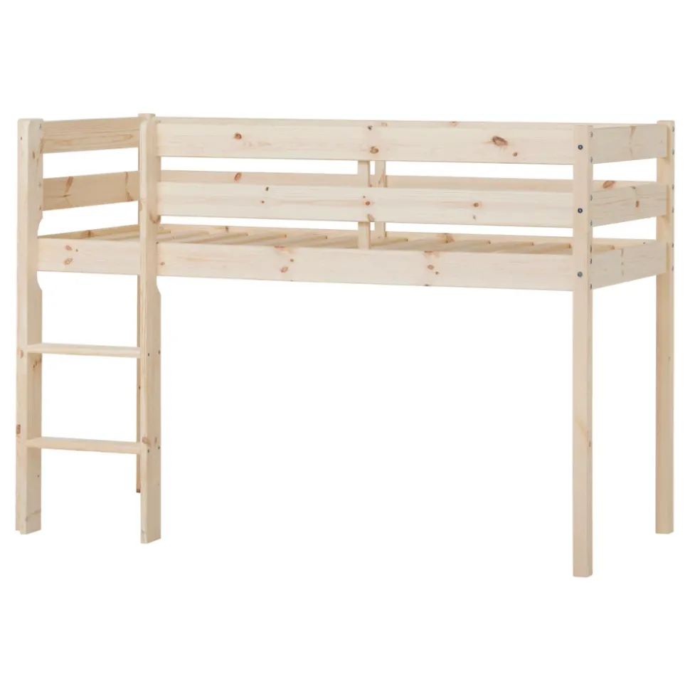 ECO Comfort halvhøj seng 70x160 cm. - natur