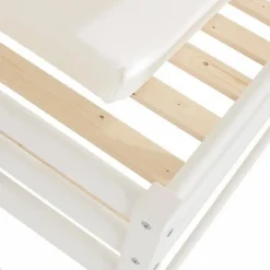 ECO Comfort Juniorseng hvid, med sengehest, skuffesæt og madras