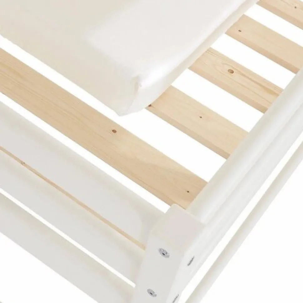 ECO Comfort Juniorseng med madras - 70x160 cm. - hvid