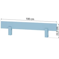 ECO Comfort Sengehest 70x160 cm. - dream blue