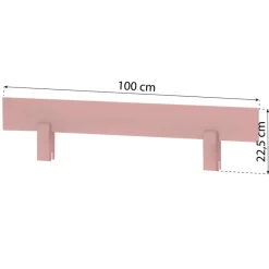 ECO Comfort Sengehest 70x160 cm. - pale rose