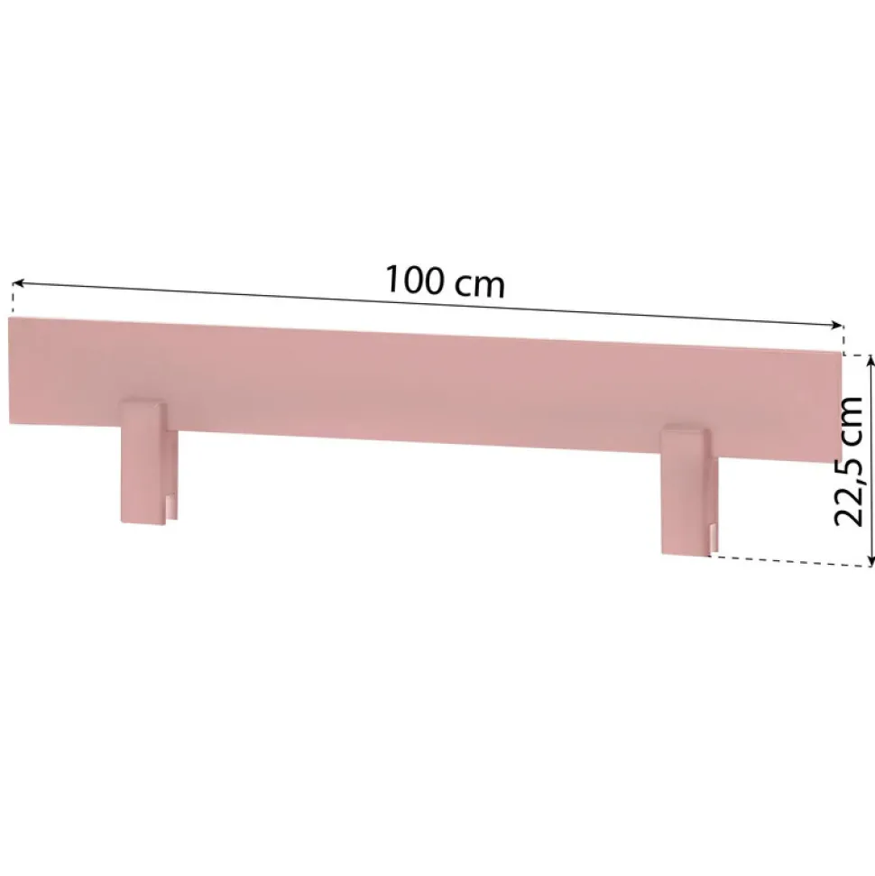 ECO Comfort Sengehest 70x160 cm. - pale rose