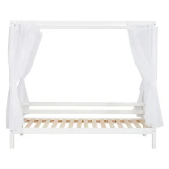 ECO Dream Himmelseng med madras 70x160 cm. - hvid