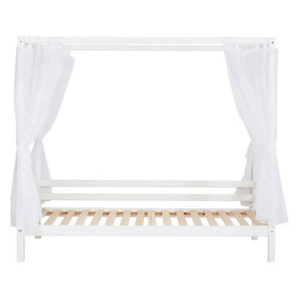 ECO Dream Himmelseng med madras 70x160 cm. - hvid