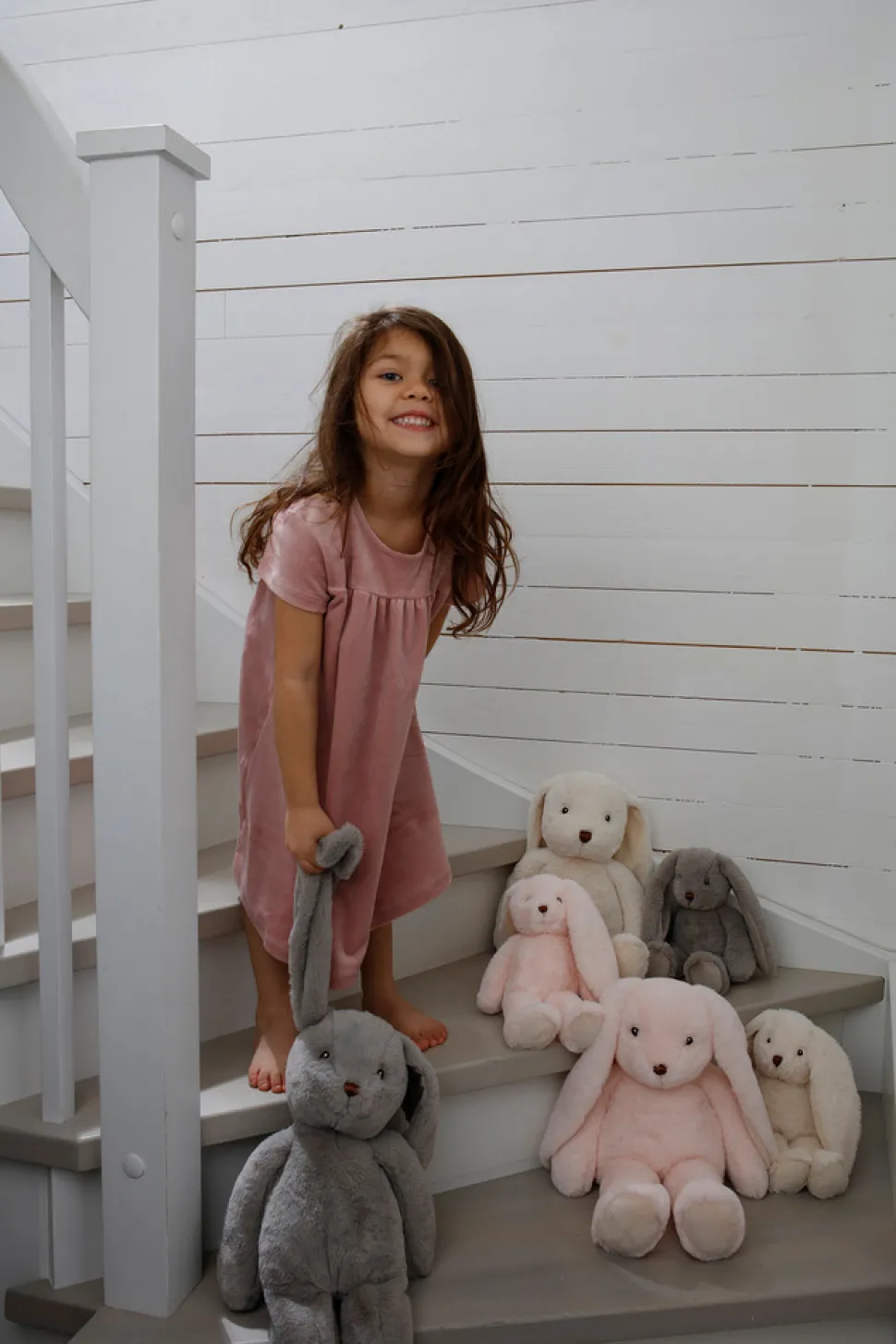 Ecofriends Bunnies - Svea, Lyserød i lille