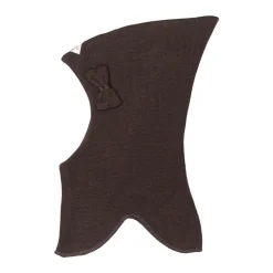 Elefanthue m. Sløjfe - Chocolate brown