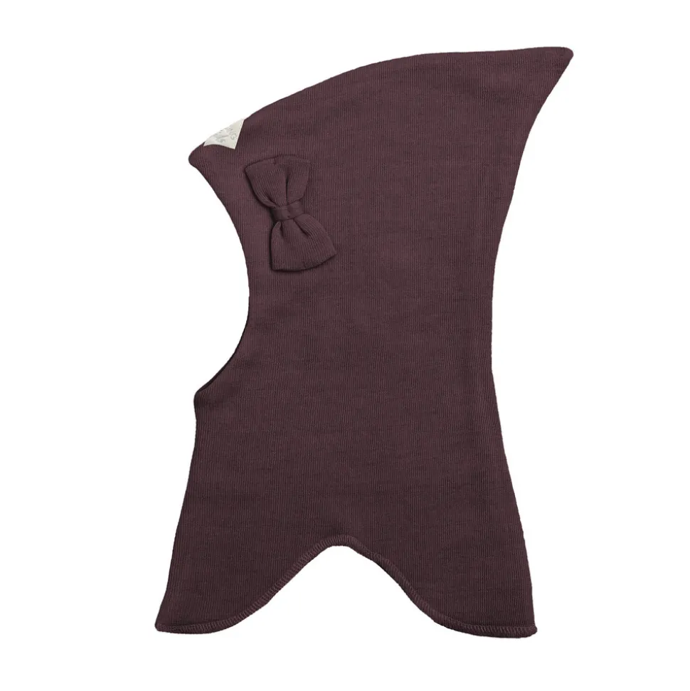 Elefanthue m. Sløjfe - Plum