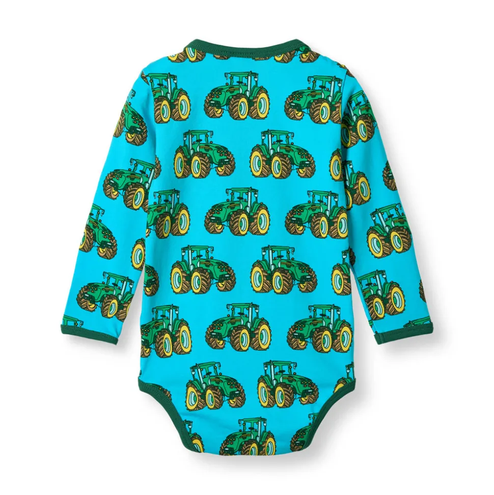 Elstar Langærmet Body - Blue glow