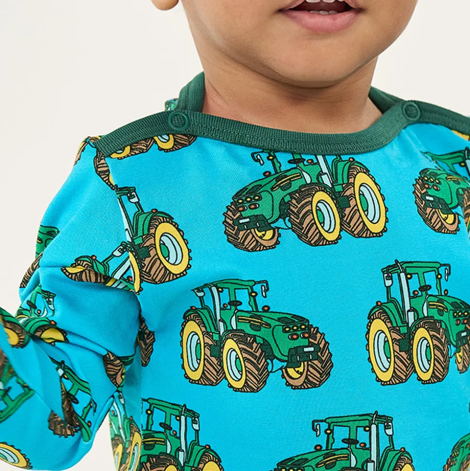 Elstar Langærmet Body - Blue glow