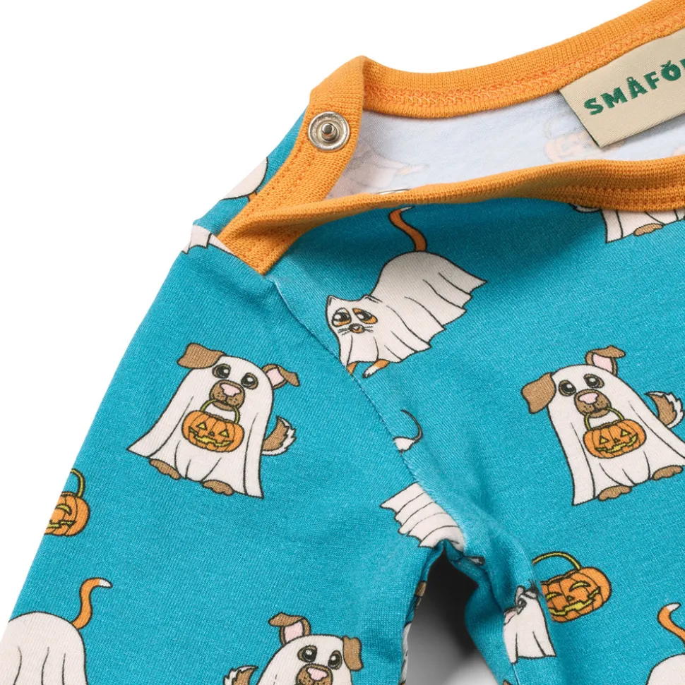 Elstar Langærmet Body - Creamy blue