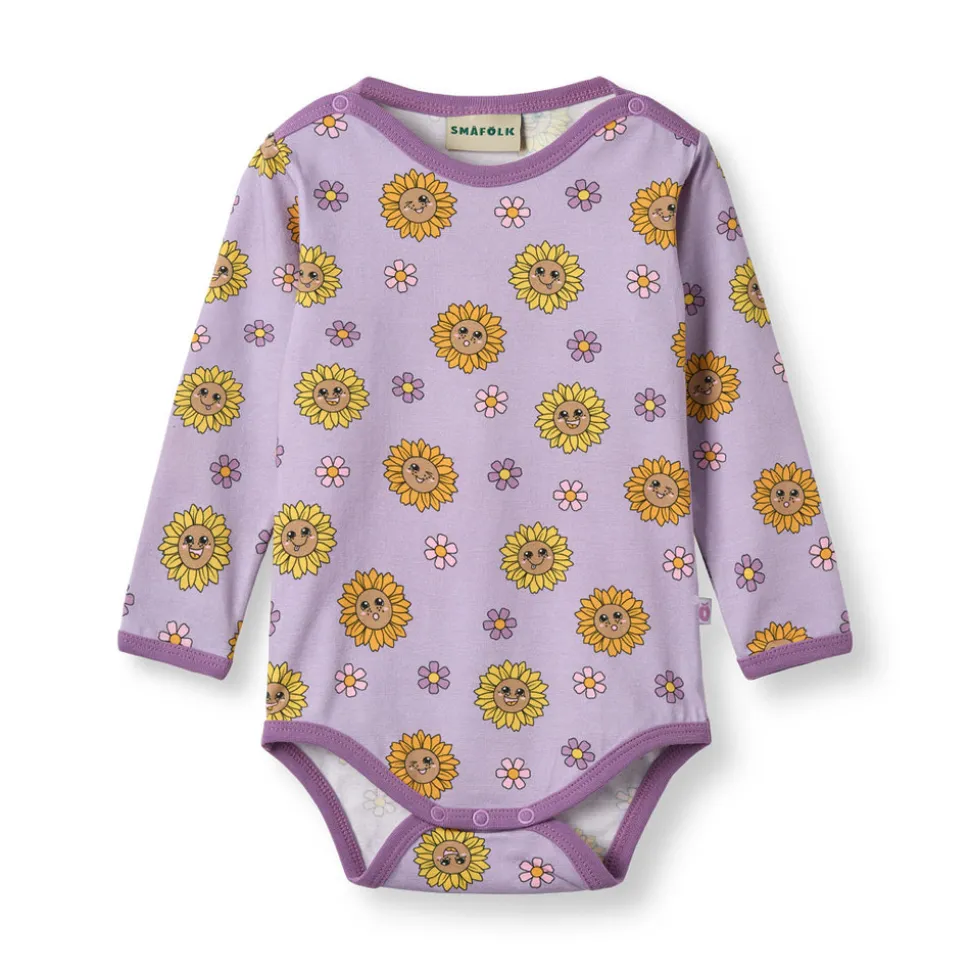 Elstar Langærmet Body - Heather purple