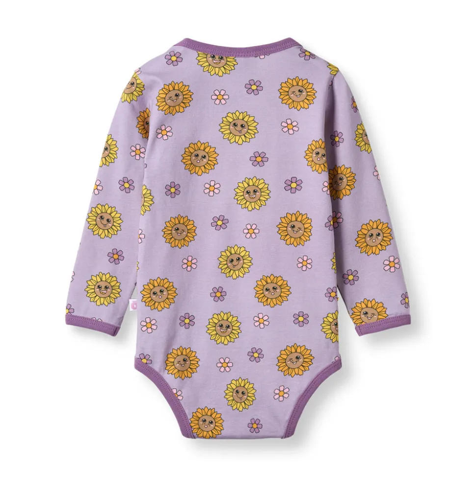 Elstar Langærmet Body - Heather purple