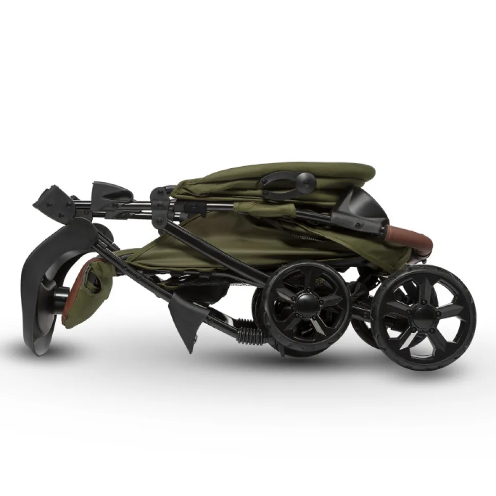 Emma Plus klapvogn - green forest