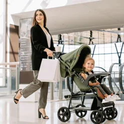 Emma Plus klapvogn - stone