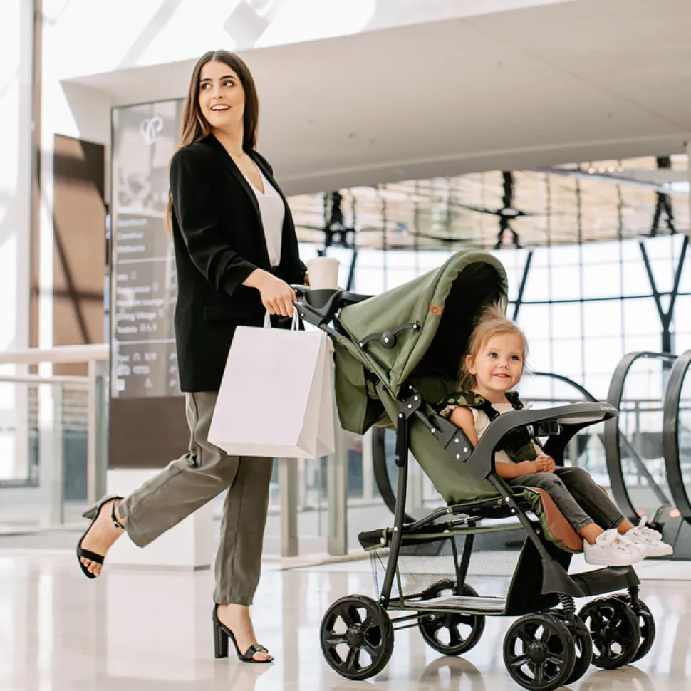 Emma Plus klapvogn - stone