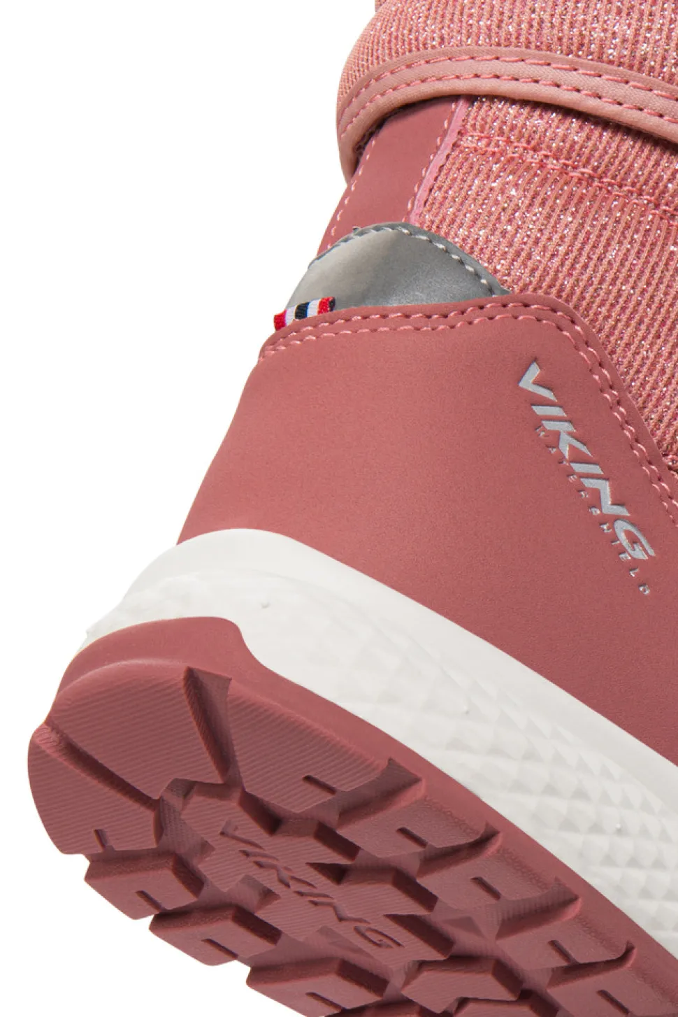 Equip Glitter Warm WP Pull on - Pink