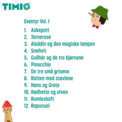 Eventyr, tiden, grøntsager, alfabet A-L og M-Z