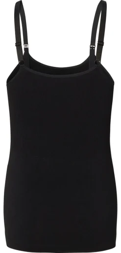 Evi Sømløs Ammetop - Black