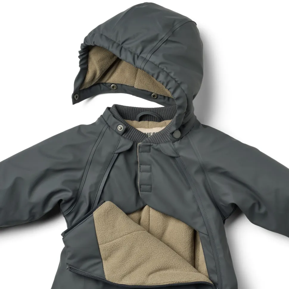 Evig Gummi Flyverdragt - Greyblue