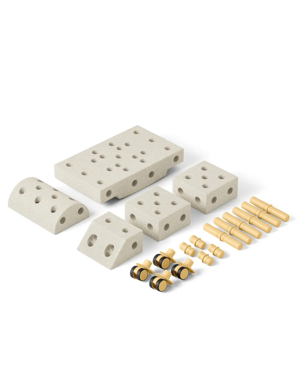 Explorer Set Sand Grey / Honey Yellow