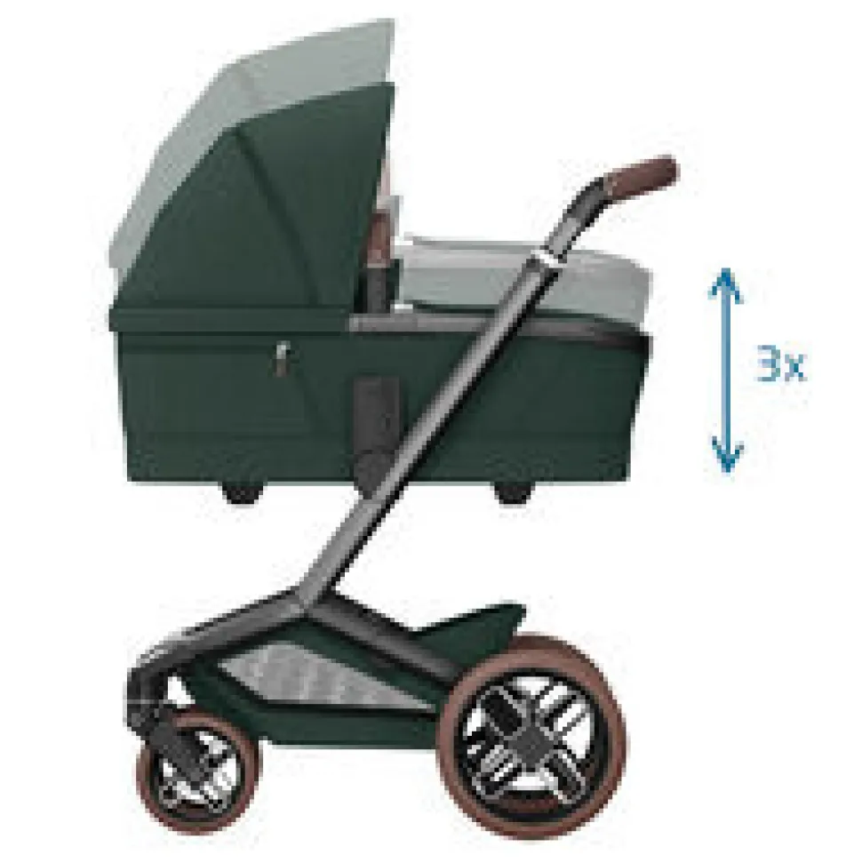 Fame carrycot - Twillic green
