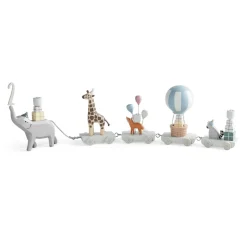 Fødselsdagstog, træ, World of Sebra