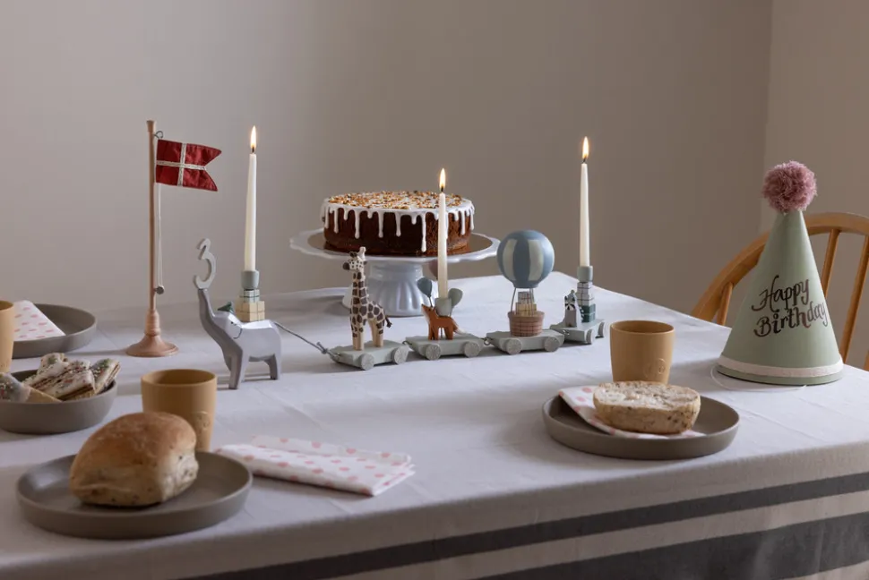 Fødselsdagstog, træ, World of Sebra