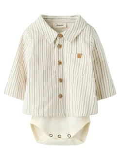 Felixo Langærmet Bodyskjorte - Turtledove