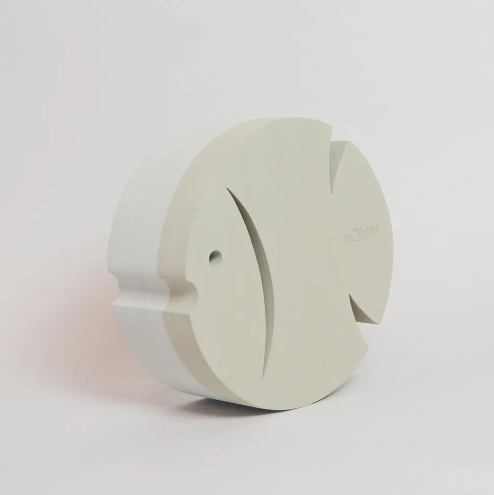 Fisk Small Sand Grey