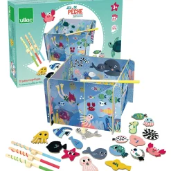 Fiskespil i træ af Michelle Carlslund