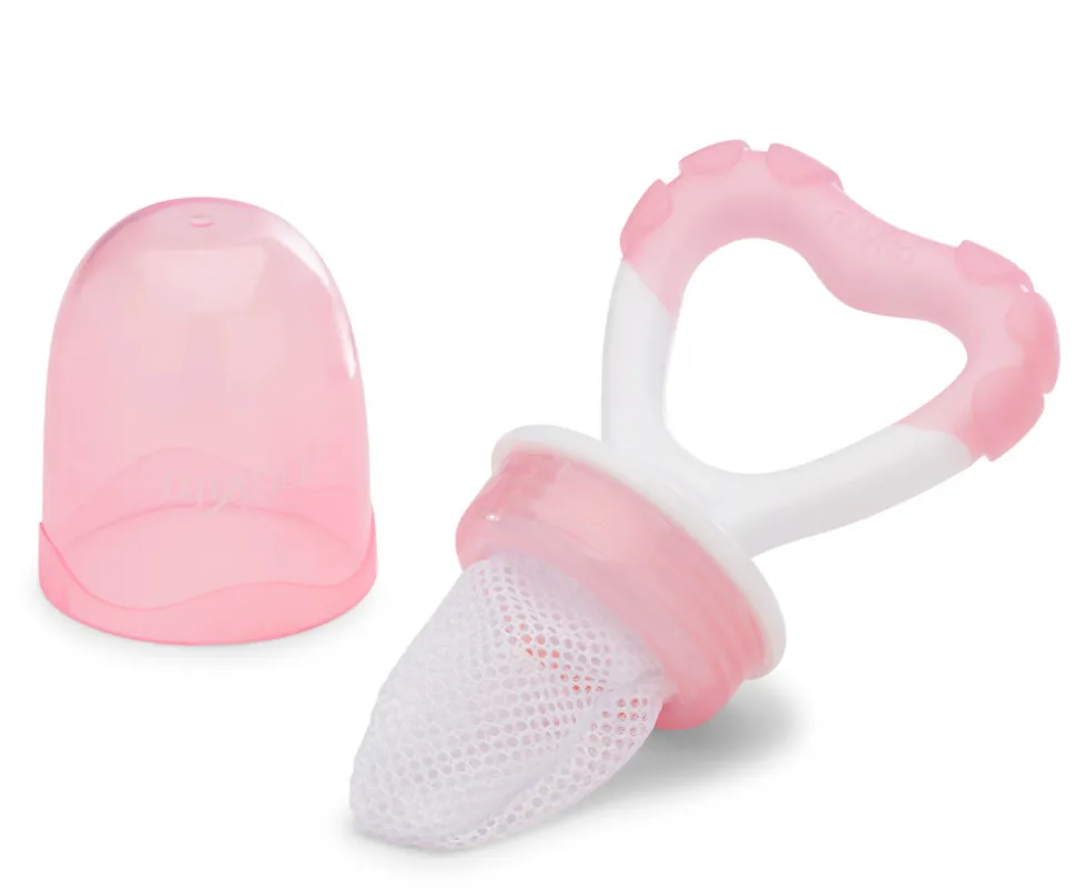 FLAVORILLO 2 i 1 frugtsut og bidering - pink