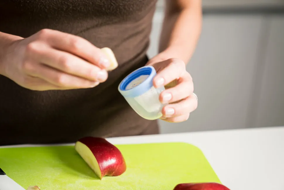 FLAVORILLO 2 i 1 frugtsut og bidering - pink