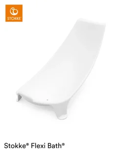 Flexi Bath og Newborn Support - hvid