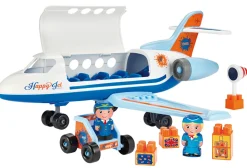 Flyvemaskine m/figurer og tilbehør