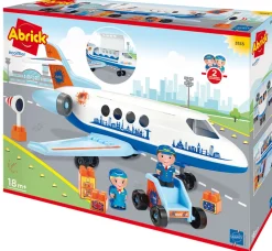 Flyvemaskine m/figurer og tilbehør