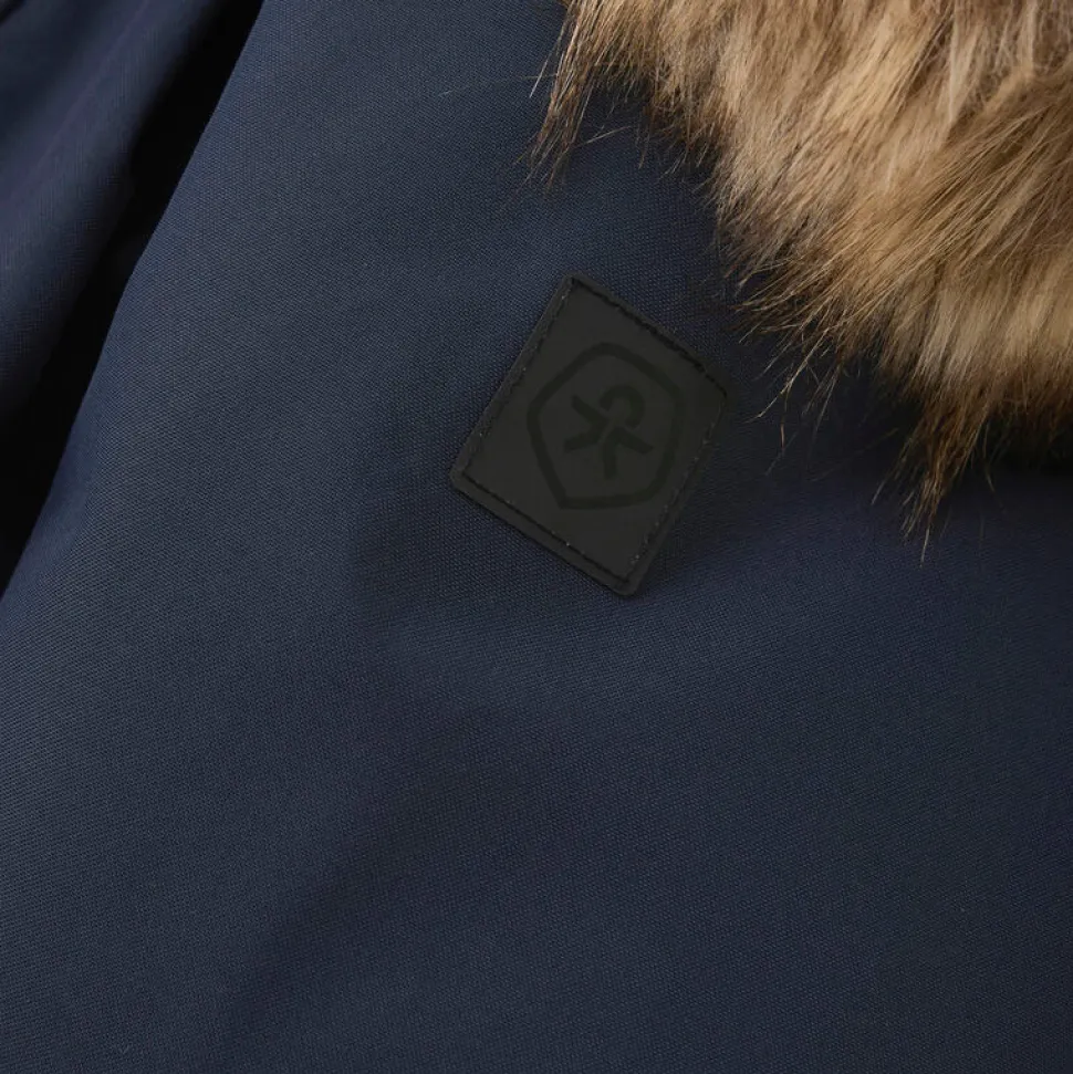 Flyverdragt m. Fake Fur - Total Eclipse