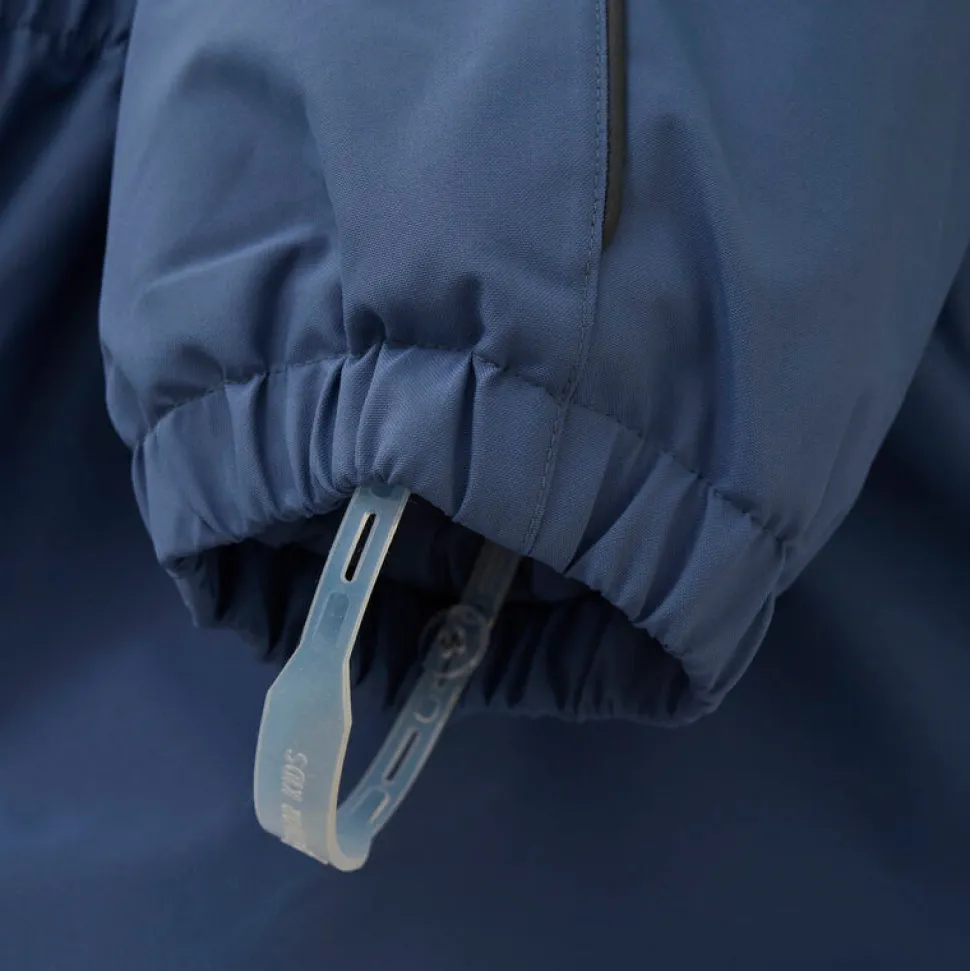 Flyverdragt m. Fake Fur - Vintage Indigo