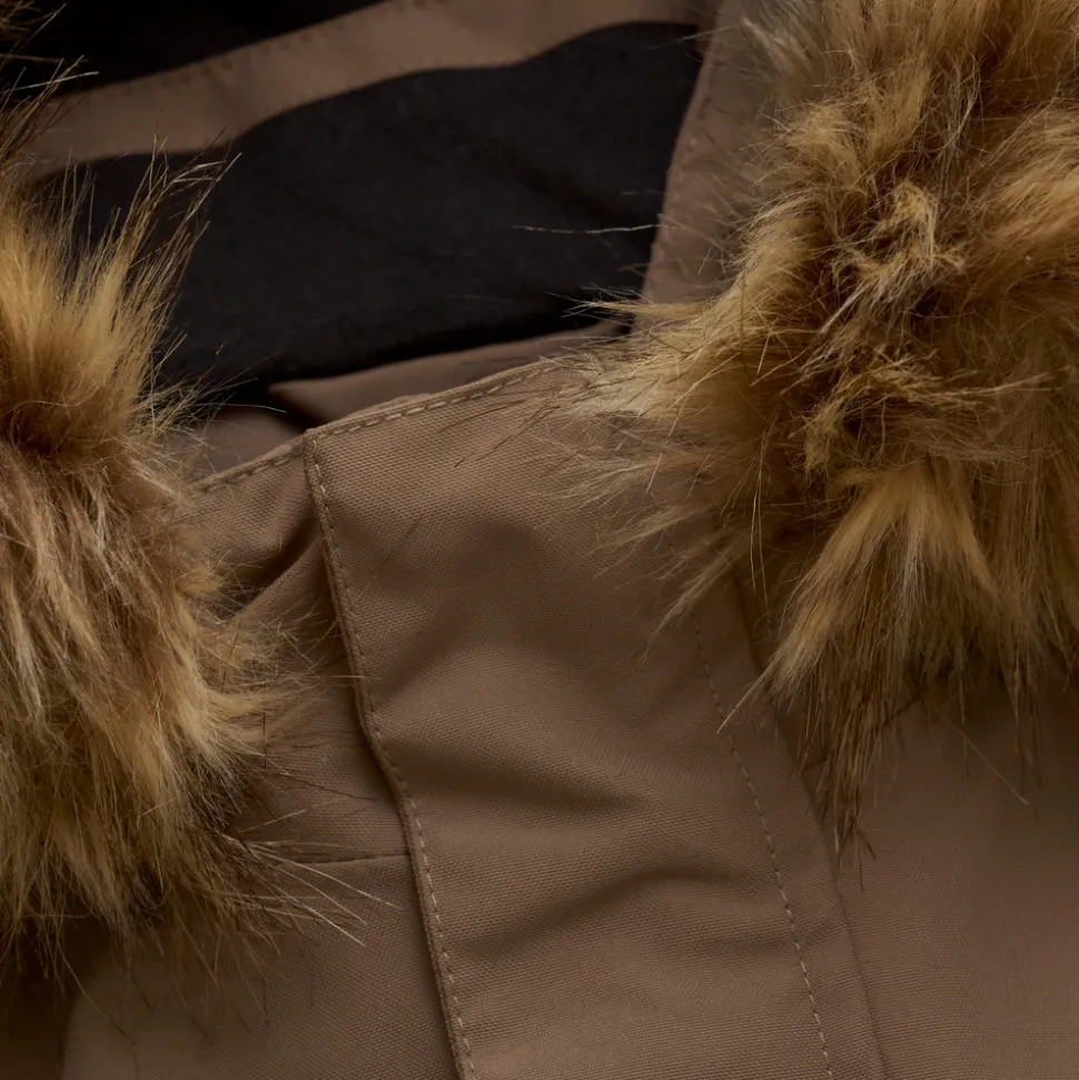 Flyverdragt m. Fake Fur - 2563