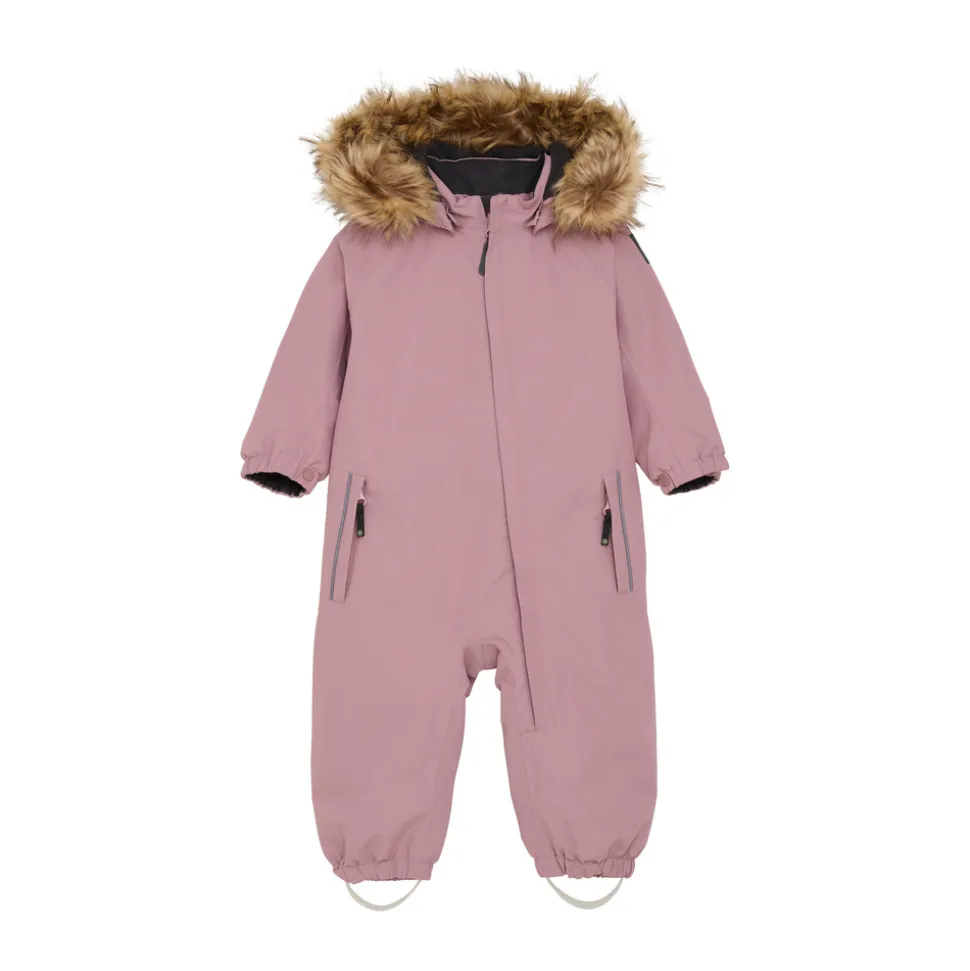 Flyverdragt m. Fake Fur - 4200