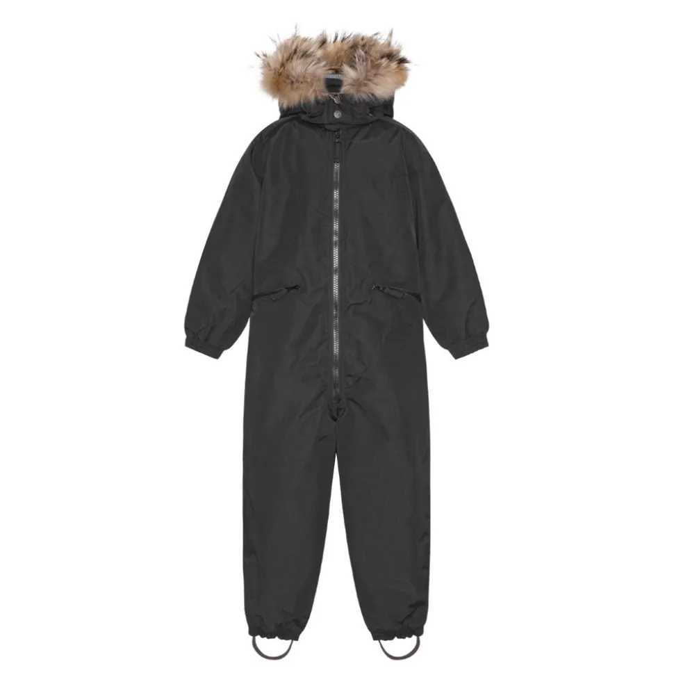 Flyverdragt w/fur - Black