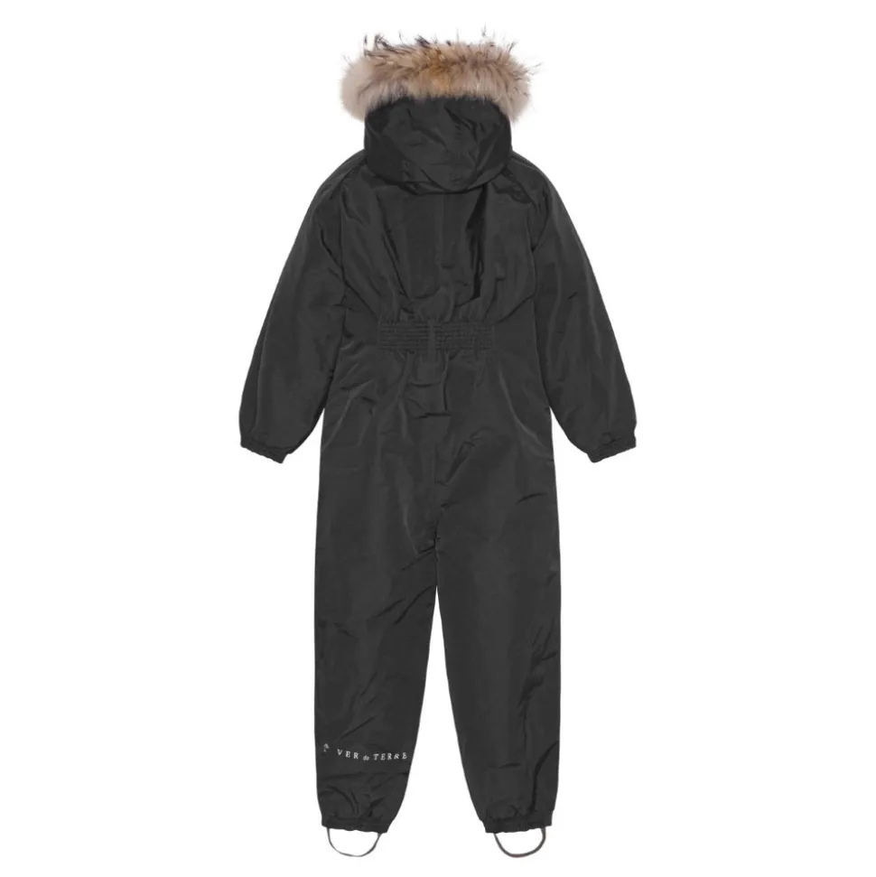 Flyverdragt w/fur - Black