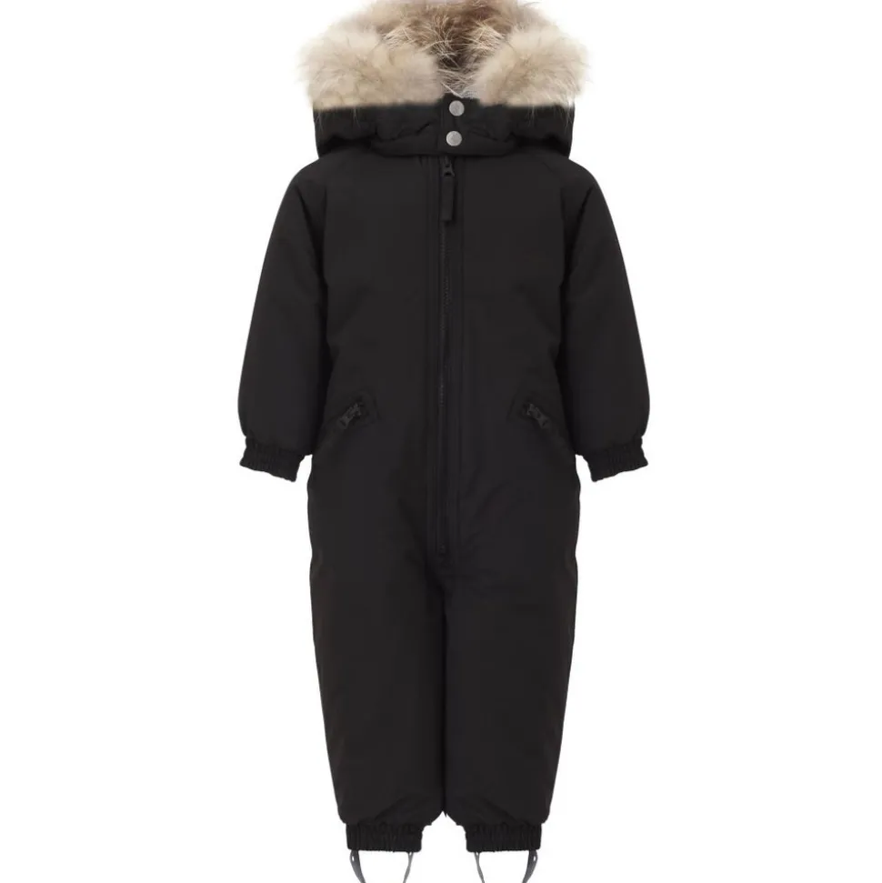 Flyverdragt w/fur - Coffee