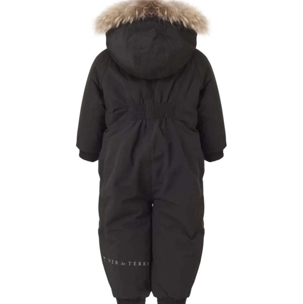 Flyverdragt w/fur - Coffee